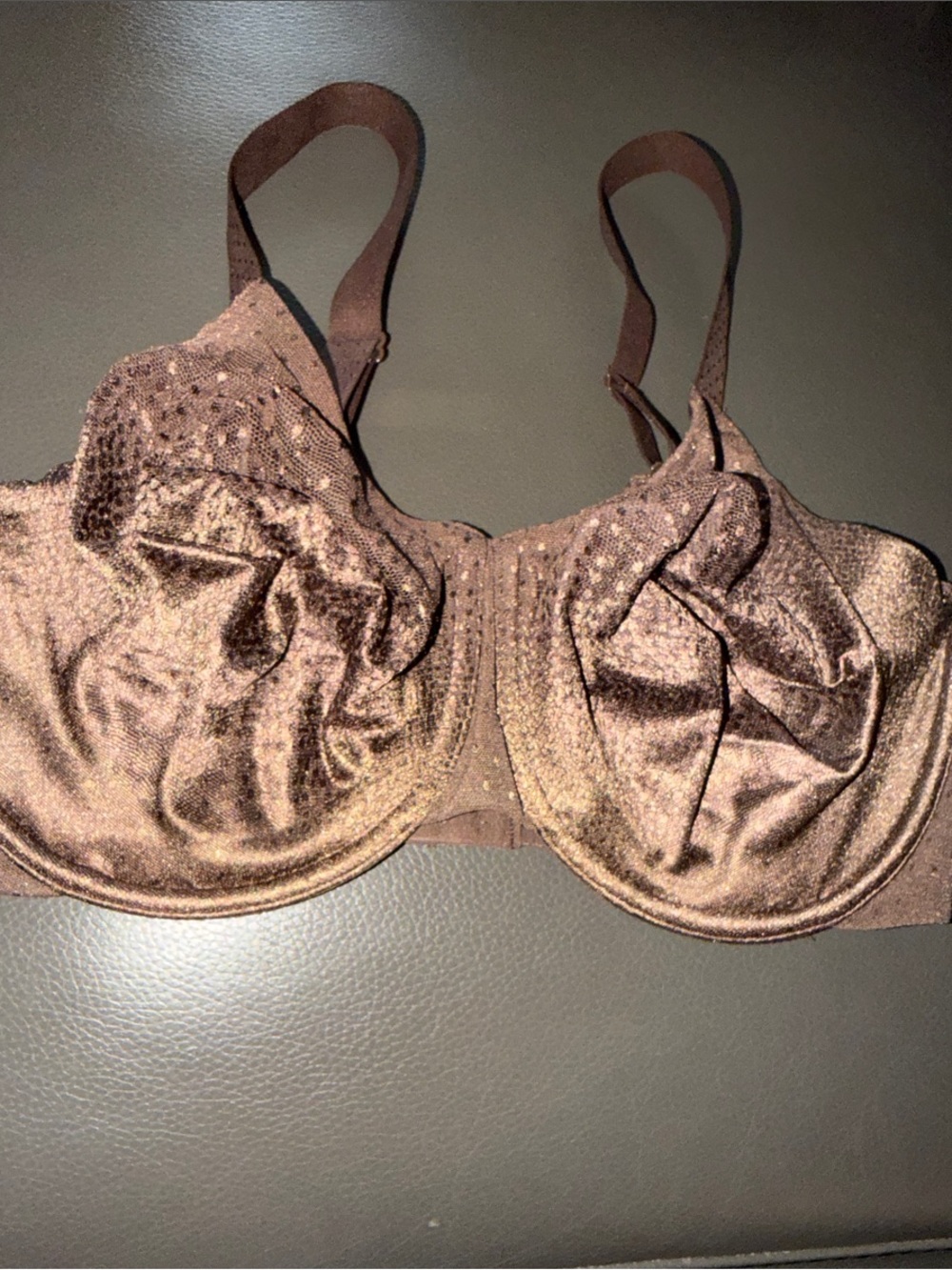 Wacoal Women's Full Coverage Satin Underwire Bra - Brown